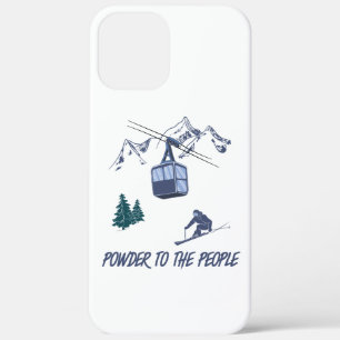 Powder to People Ski Resort Case-Mate iPhone Case