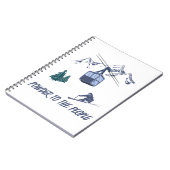 Powder to People Ski Resort Notitieboek (Linkerzijde)