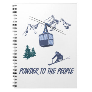 Powder to People Ski Resort Notitieboek