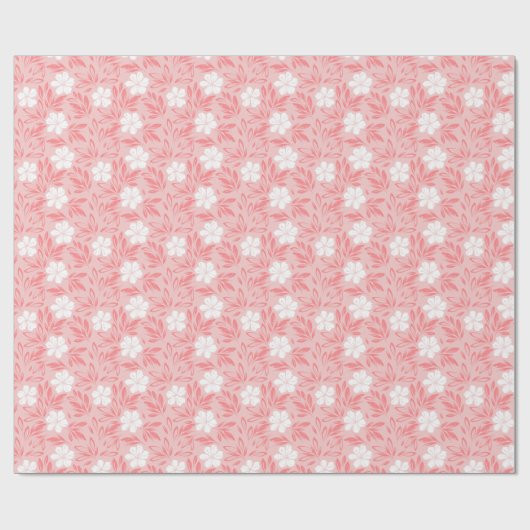 Powdered Rose Beauty Cadeaupapier (Vlak)