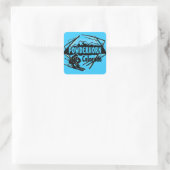 Powderhorn Colorado blue ski logo stickers (Tas)