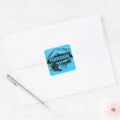 Powderhorn Colorado blue ski logo stickers (Envelop)