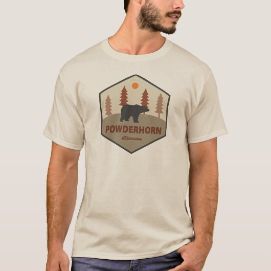 Powderhorn Wilderness Colorado Beer T-shirt (Voorkant)