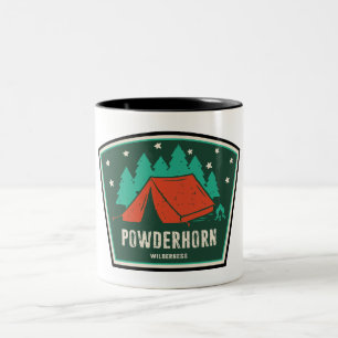 Powderhorn Wilderness Colorado Camping Tweekleurige Koffiemok
