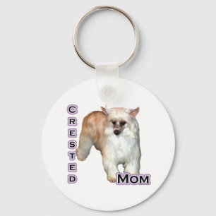 Powderpuff Crested Moeder 4 - Sleutelhanger