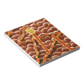 Powdery Mildew Fungus over Poinsettia Notitieblok (Schuin)