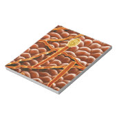 Powdery Mildew Fungus over Poinsettia Notitieblok (Linkerzijde)