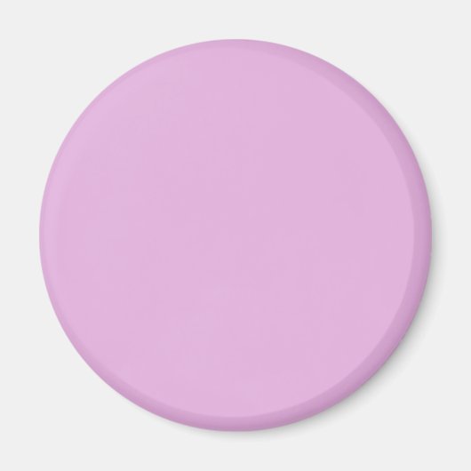 Powdery Violet E6B0DF Kleur - Optie om naam toe te Magneet (Voorkant)