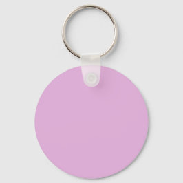 Powdery Violet E6B0DF Kleur - Optie om naam toe te Sleutelhanger