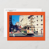 Powell & Market Cable Car, San Francisco  Briefkaart (Voorkant / Achterkant)