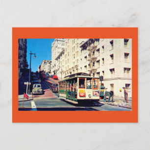 Powell & Market Cable Car, San Francisco  Briefkaart