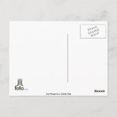 Powell Street Cable Car Briefkaart (Achterkant)