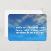 Powell Success Quote Kaart (Voorkant / Achterkant)