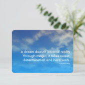 Powell Success Quote Kaart (Staand voorkant)