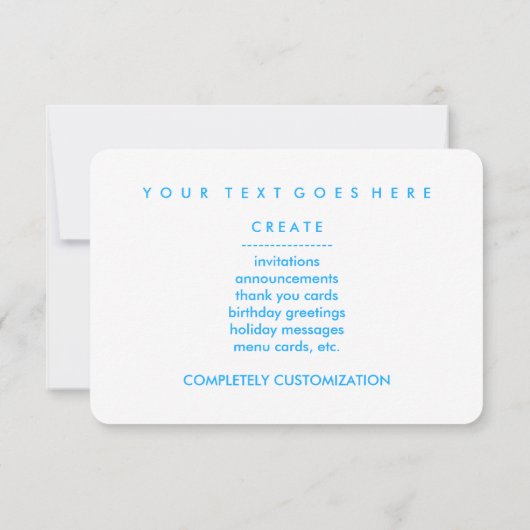 Powell Success Quote Kaart (Achterkant)