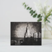 Power and Light Building, Kansas City, Grunge Briefkaart (Staand voorkant)