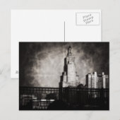 Power and Light Building, Kansas City, Grunge Briefkaart (Voorkant / Achterkant)
