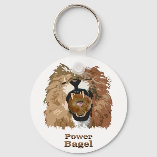 Power Bagel Sleutelhanger (Voorkant)