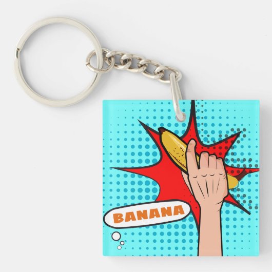 Power Banana Sleutelhanger (Voorkant)