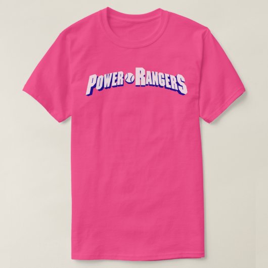 Power Baseball Rangers T-shirt (Design voorkant)