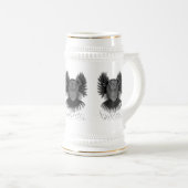 Power Black en White Bierpul (Voorkant rechts)