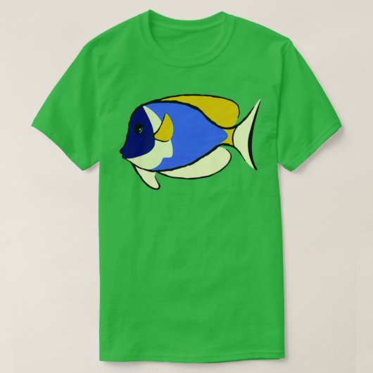 Power Blue Tang T-shirt (Design voorkant)