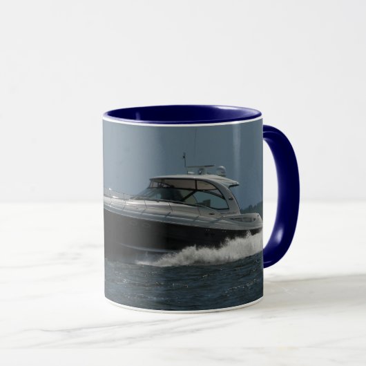 Power Boat Coffee-Mok Mok (Voorkant rechts)