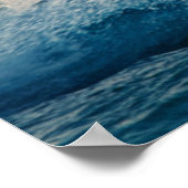 Power Boat komt in Chichester Harbour Poster (Hoek)