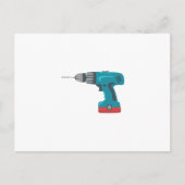 Power boor briefkaart (Voorkant)