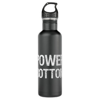 Power Bottom Man Pride Maand 2022 Power Bottom Waterfles