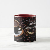 Power brew mantra Ik ben klaar voor wat er komt Mok (Midden)