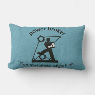  Power Broker Lumbar Pillow Kussen