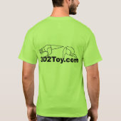 Power Button Fun T-shirt (Achterkant)