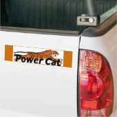 Power Cat-Bumpersticker Bumpersticker (Op Truck)