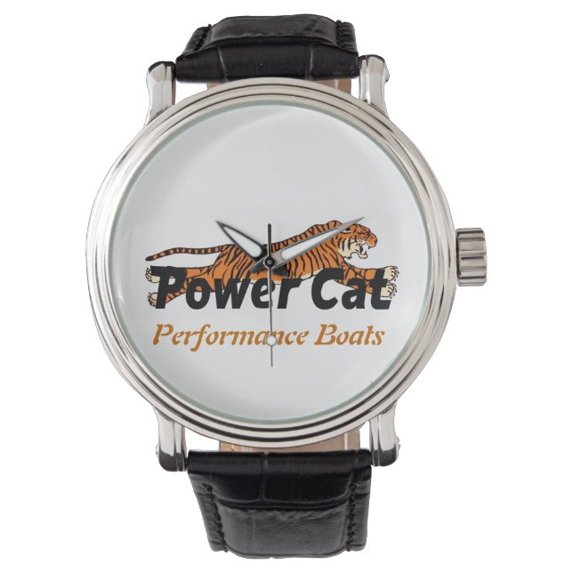 Power Cat horloge (Voorkant)