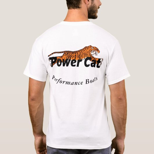 Power Cat T-Shirt (Achterkant)