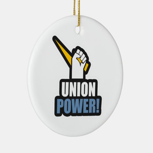 Power Classic van de Unie Keramisch Ornament (Rechts)