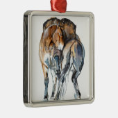 Power Dance Metalen Ornament (Rechts)