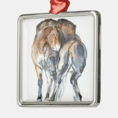 Power Dance Metalen Ornament (Links)