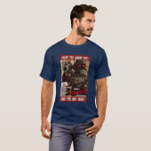 Power Dead End Post Apocalyps Doemdag Sluw Listig T-shirt (Voorkant volledig)