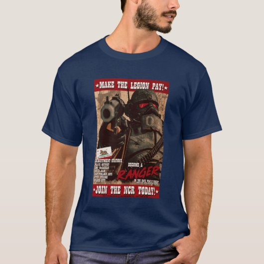 Power Dead End Post Apocalyps Doemdag Sluw Listig T-shirt (Voorkant)