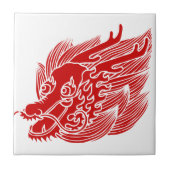 Power Dragon Tile Tegeltje (Voorkant)