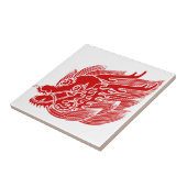 Power Dragon Tile Tegeltje (Zijkant)