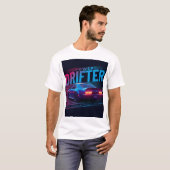 Power Drifter T-Shirt – Fueled by Adrenaline Tee (Voorkant volledig)