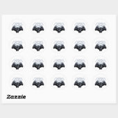 Power Duo Sleek Gray Gaming Sticker (Vel)