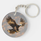 Power Eagle Sky Keychain (Achterkant)