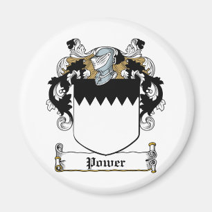 Power Family Crest Magneet