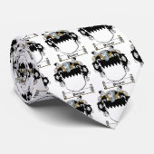 Power Family Crest Stropdas (Opgerold)