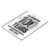 Power Fist BLACK HISTORY MONTH CENTENNIAL  Notitieboek (Linkerzijde)
