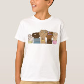Power Fists/BLM T-Shirt (Voorkant)